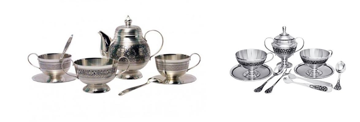 Серебряная посуда