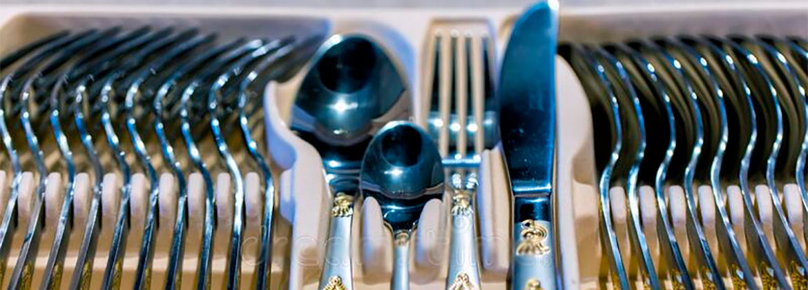 Мельхиоровые столовые приборы